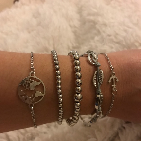 Set of 5 Bracelets Sea Theme - Picture 4 of 4